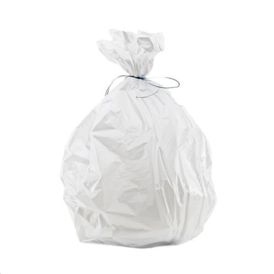 Sacs poubelle Blanc 10L / 9µ
