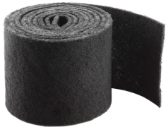 Rouleau abrasif Noir 3m x 14cm 
