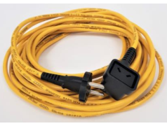 Câble d'alimentation jaune Nuplug