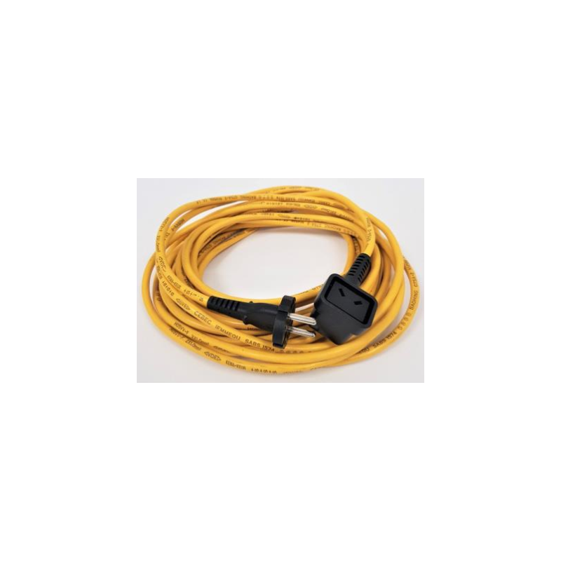 Câble d'alimentation jaune Nuplug