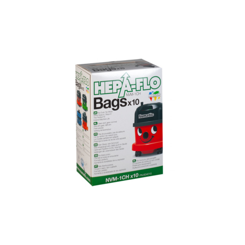 Sacs aspirateurs Nupro 9L (x10)