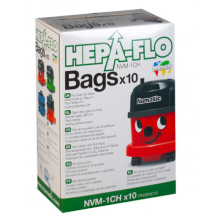 Sacs aspirateurs Nupro 9L (x10)