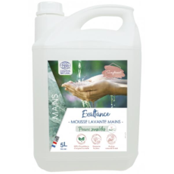 Savon mousse mains 5L Exaltance 