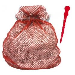 Filet de lavage 70L Rouge 
