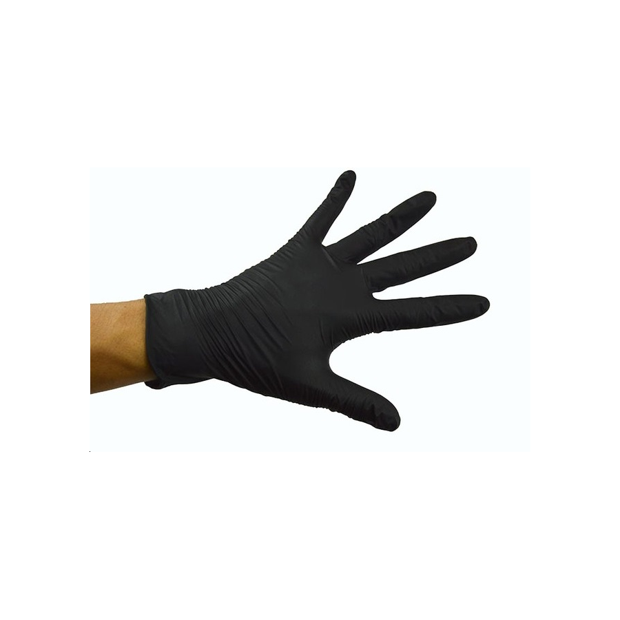 Gants Nitrile Noir Taille L