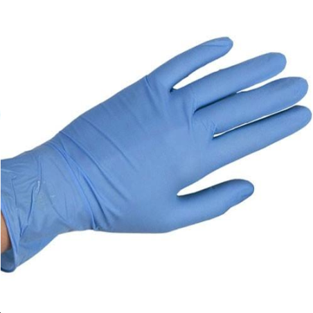 Gants Nitrile Bleu Taille XL