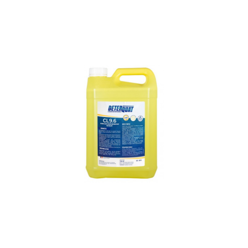 Javel 9.6% Deterquat 5L