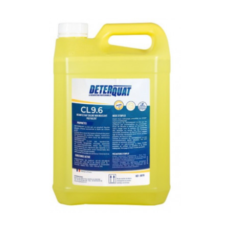 Javel 9.6% Deterquat 5L