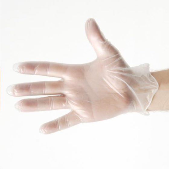 Gants Vinyle Translucide Taille L