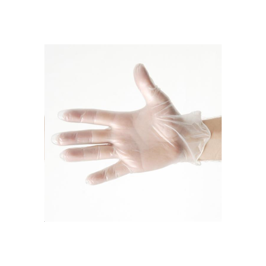 Gants Vinyle Translucide Taille L