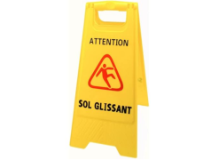 Panneau Sol Glissant