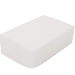 Chiffon d'essuyage éponge blanche 